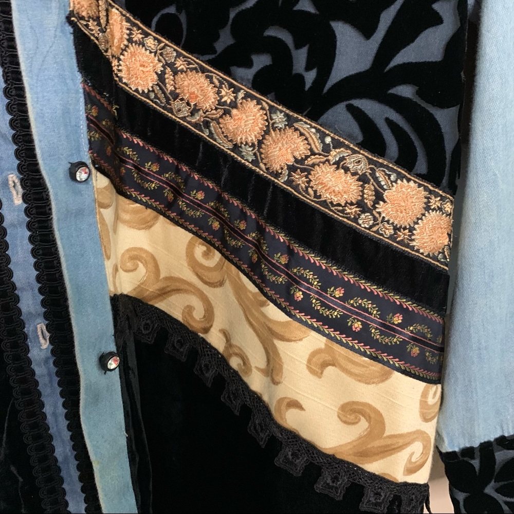 Taylor G. Embellished Denim Jacket View 6